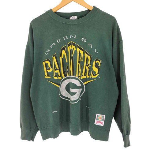 ナツメグ NUTMEG 90S USA製 NFLチームロゴスウェット メンズ import:L